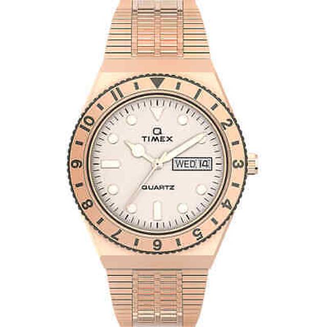 Timex Q Reissue WoMens Rose Gold Watch TW2U95700 Stainless Steel - One Size