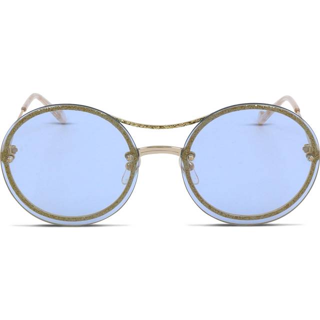 Liu Jo LJ117S 710 Women's Sunglasses Gold Size 60 - Shiny Gold (60)