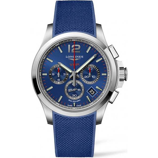 Longines Watch Conquest VHP Chrono Mens - Blue