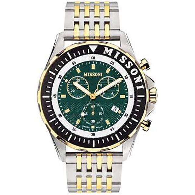 Missoni, Watches, male, Multicolor, ONE SIZE, Swiss New Chrono Sporty Elegance Watch