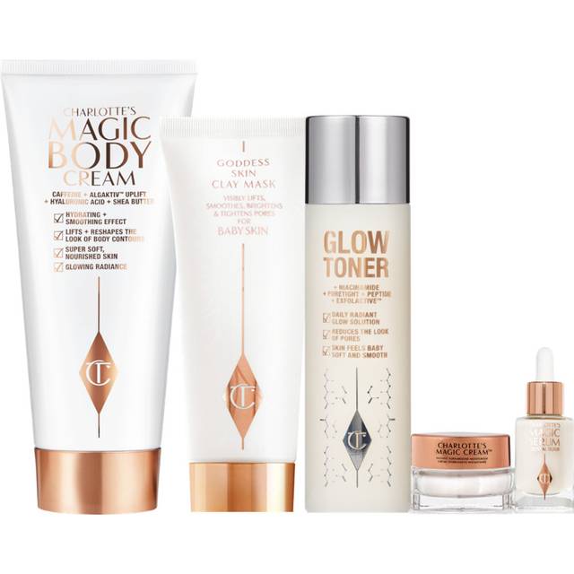 Charlotte Tilbury Wedding Prep, Target + Glow Skincare Routine - Skincare Kit