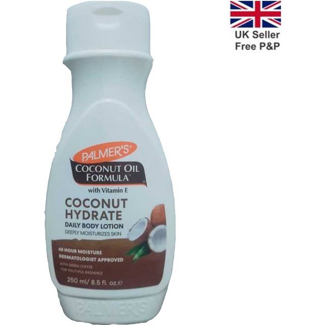 Palmers Coconut Oil Formula Body Lotion for Dry Skin Hand  Body Moisturizer with Green Coffee Extract  Vitamin E Flip Cap Bottle 85 Fl Oz Pack of 1