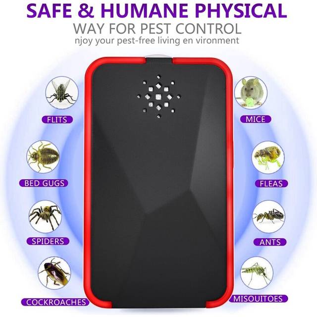 Pest Reject Ultrasound Mouse Cockroach Insect Mosquito Repellent Mouse Rejection Insect Rats Bug Mosquito Repeller Device