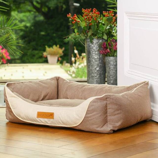 Luxury Comfort Dog Bed, Country Style Pet Bed - Large