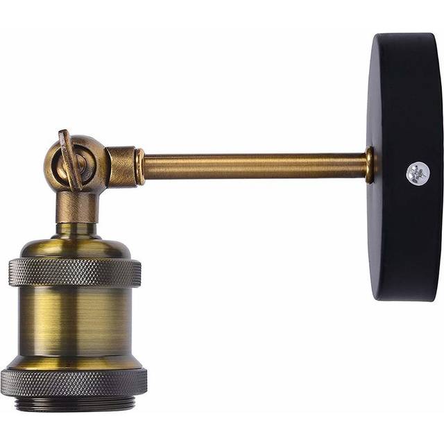Simple Wall Light,Retro Wall Light Industrial Vintage Wall Lamp Metal Wall Sconce E27 Socket for Bedroom Cafe Office