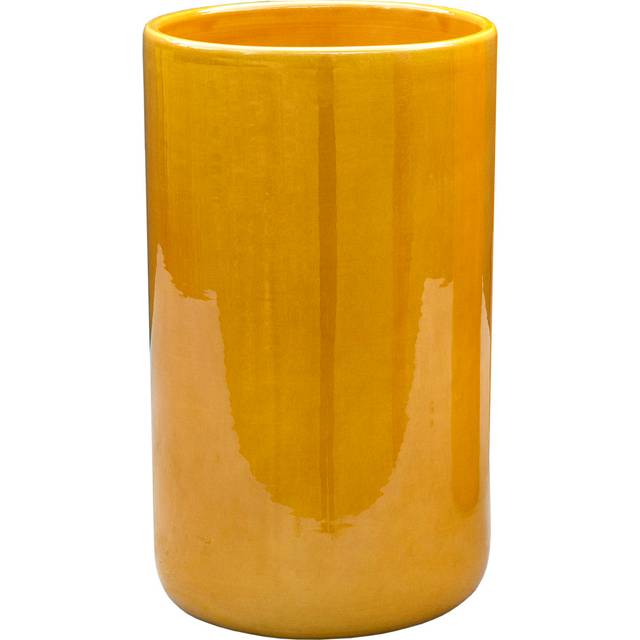 Bergs Potter - Oak Vas 35 cm Gul amber