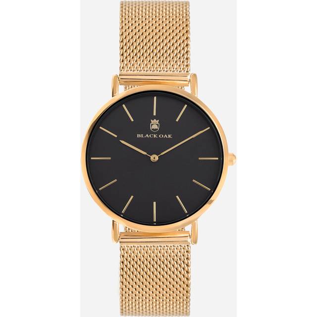 Black Oak Gerardii damklocka - guld/svart, 33 mm