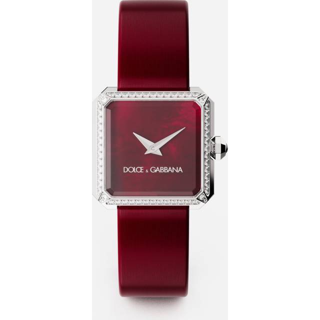 Dolce & Gabbana Sofia Steel Watch With Colorless Diamonds - Woman Watches Bordeaux Onesize