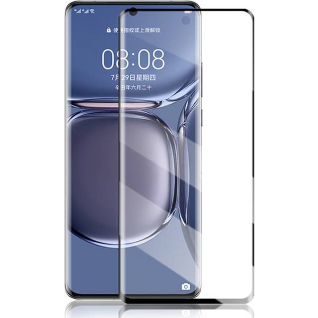 Huawei P50 Pro Mocolo Skärmskydd Full Fit Härdat Glas - Svart