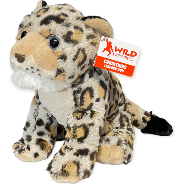 19355 Leopard Cub Plush, Cuddlekins Cuddly Soft Toys, Kids Gifts, 30 cm
