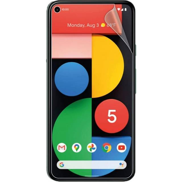 3-PACK Google Pixel 5 Premium Skärmskydd CrystalClear
