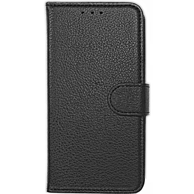 Samsung Galaxy A40 Läder Plånboksfodral Flip Stand - Svart