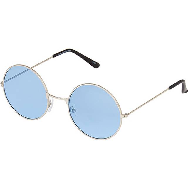 Large Round Adults UV400 Sunglasses For Men Women - Blue