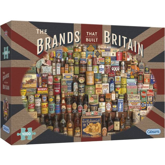 Gibsons The Brands That Built Britain Jigsaw Puzzle 1000 Pieces