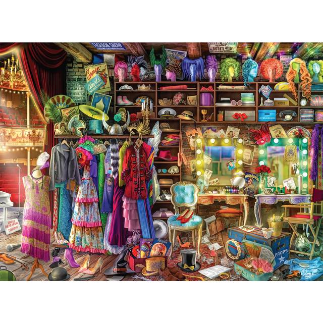 Buffalo Games - Aimee Stewart - Backstage at The Theater - 1000 Piece Jigsaw Puzzle