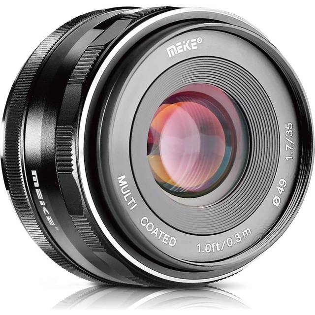 Meike 35mm F1.7 Manual Focus Prime Lens for Micro 4/3 MFT M4/3 Compati