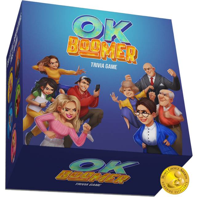 QUOKKA OK Boomer Family Games for Kids and Adults - Board Games for Family Night - Trivia Card Games for Adults & Family Volume ll - Fun Party Millenn