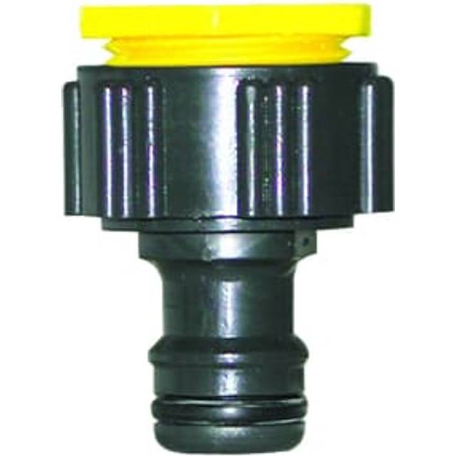 Wickes Universal Garden Hose Pipe Tap - Connector - Yellow