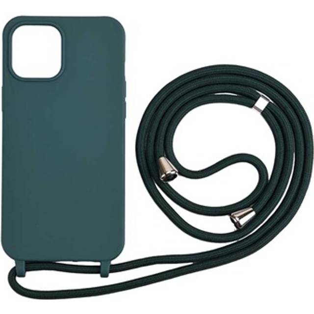 Necklace Series iPhone 12/12 Pro TPU-skal - Mörk grön