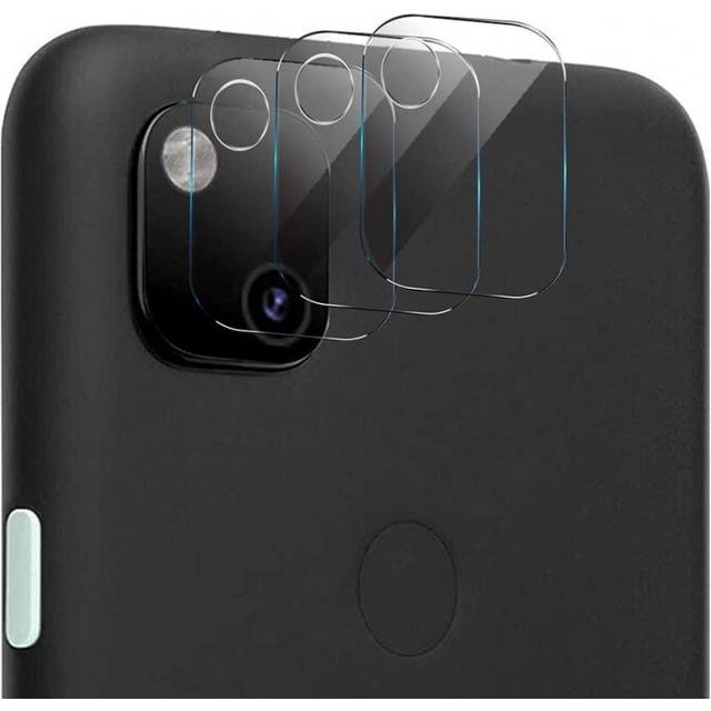 2-PACK Google Pixel 4a 4G/LTE Kamera Skydd Linsskydd