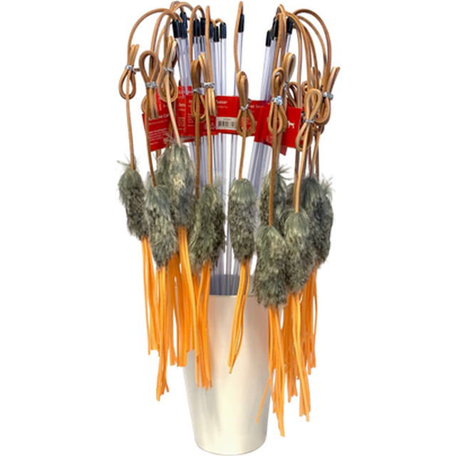Ozami Kattvippa - Cherokee Grå/orange 108cm