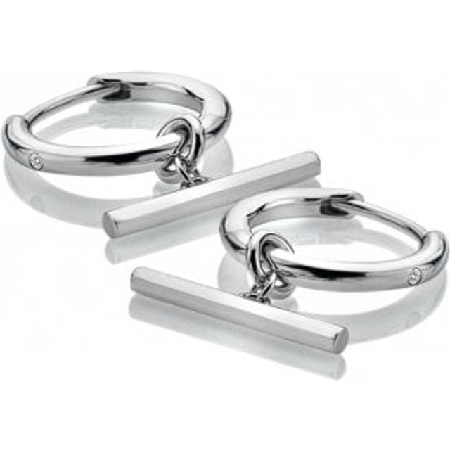 Linked T-Bar Earrings DE734