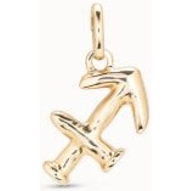 Sagittarius Golden Metal Charm