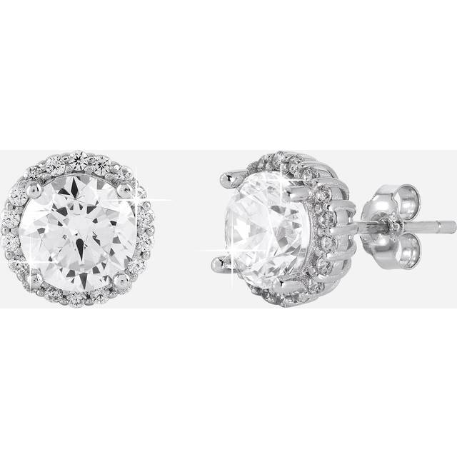 Örhängen äkta silver - studs, 5 mm