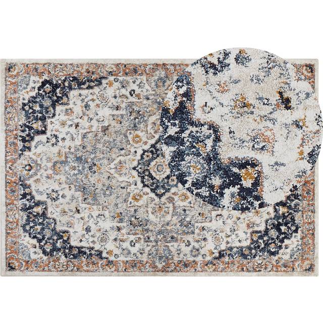 Retro Vintage Area Rug 200 x 300 cm Oriental Pattern Polypropylene Beige Hermon