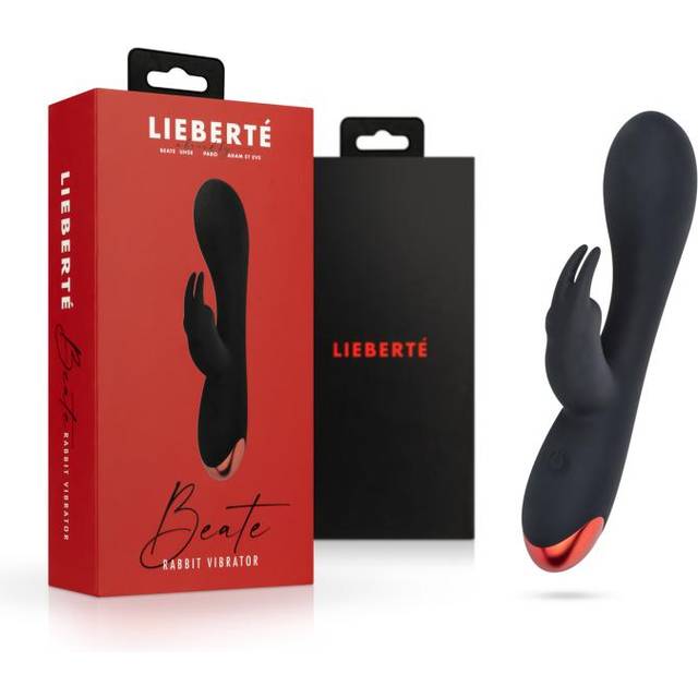 Liebert Vibromasseur Rabbit Beate Noir Rouge