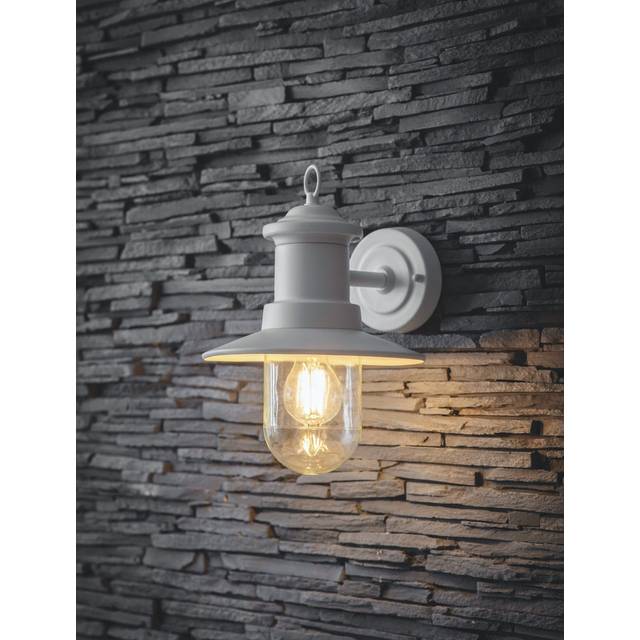 Garden trading ships exterior wall light in lily white