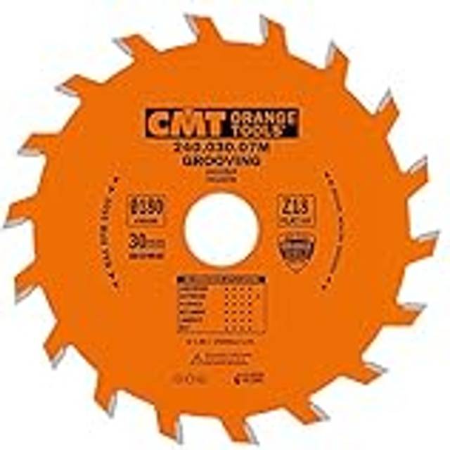 Orange Tools 240.030.07ÂMÂâÂfor Straight Grooving Cutter Circular Saw Blade 180Âx 3Âx 30ÂTeeth 18