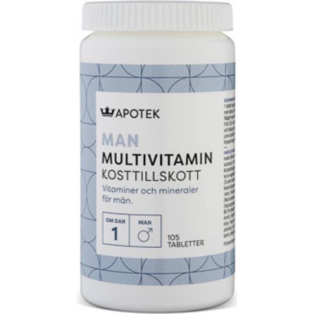 Kronans Apotek Multivitamin Man 105 tabletter