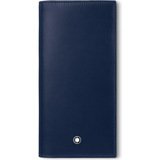 Montblanc Meisterstuck Long Wallet 15cc Ink Blue