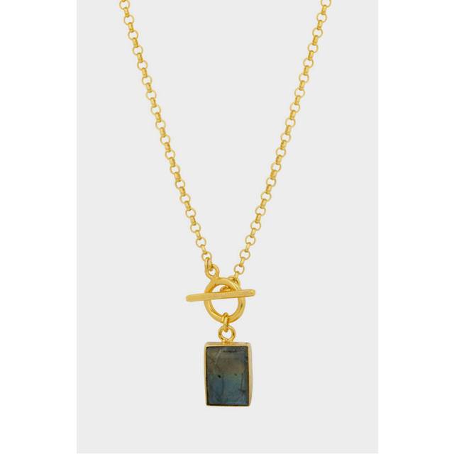 T-Bar Pendant Necklace | Gold - Yellow/Gold