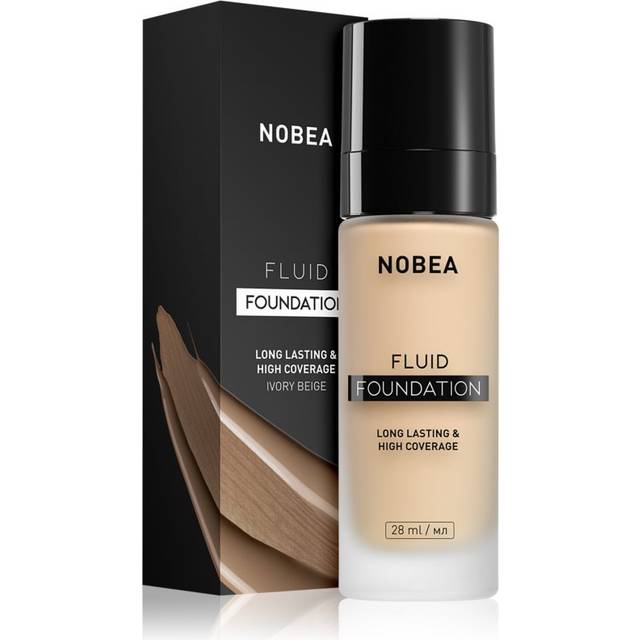 NOBEA NOBEA Day-to-Day Fluid Foundation Langtidsholdbar foundation Skygge 02 Ivory beige 28 ml