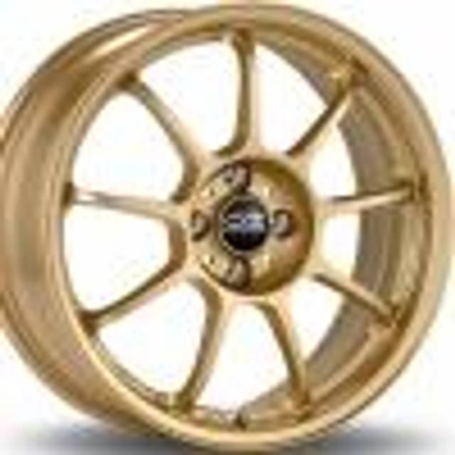 OZ Racing I-TECH Alleggerita HLT Alloy Wheels in Race Gold Set of 4 - 18x10 Inch ET40 5x130 PCD 71.6mm Centre Bore Race Gold, Gold