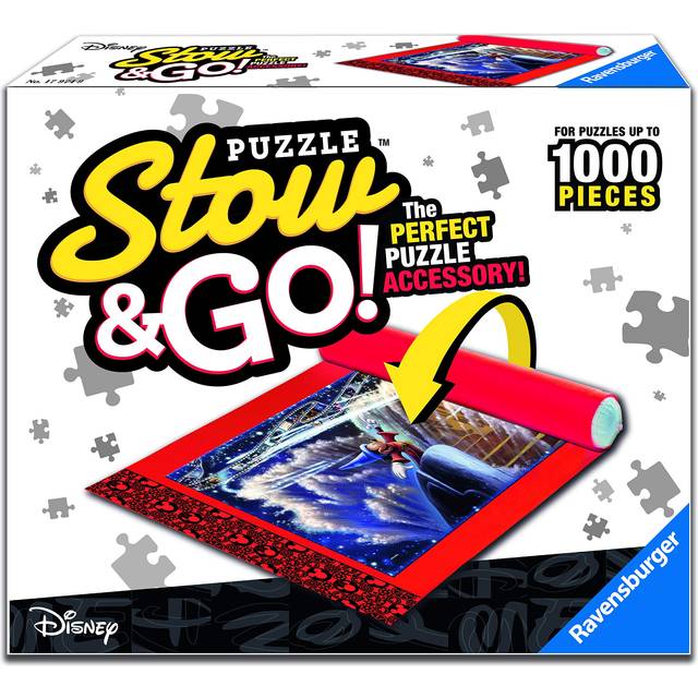Ravensburger 17974 Disney Mickey Puzzle Stow & Go - Store and Transport Jigsaw Puzzles Up to 1000 Pieces