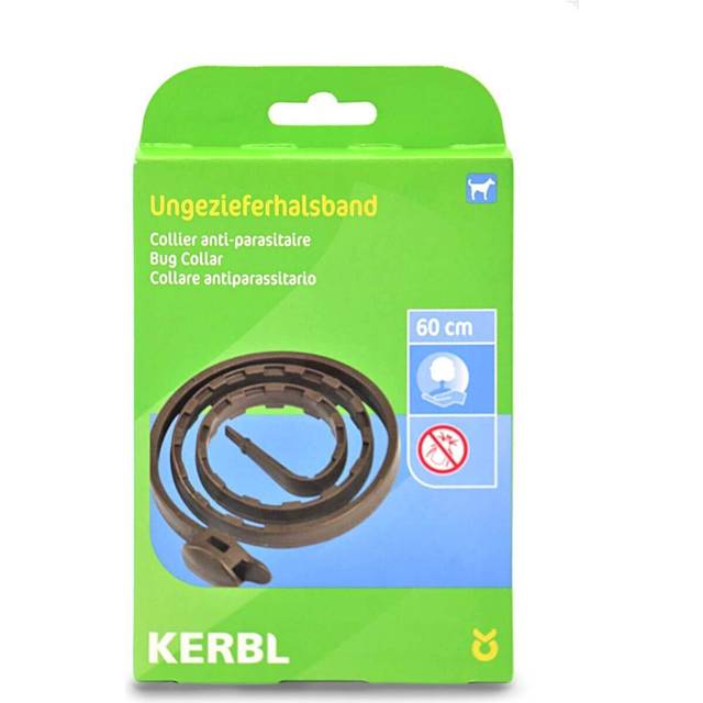 Flea collar for dogs Kerbl (x1) - Marron