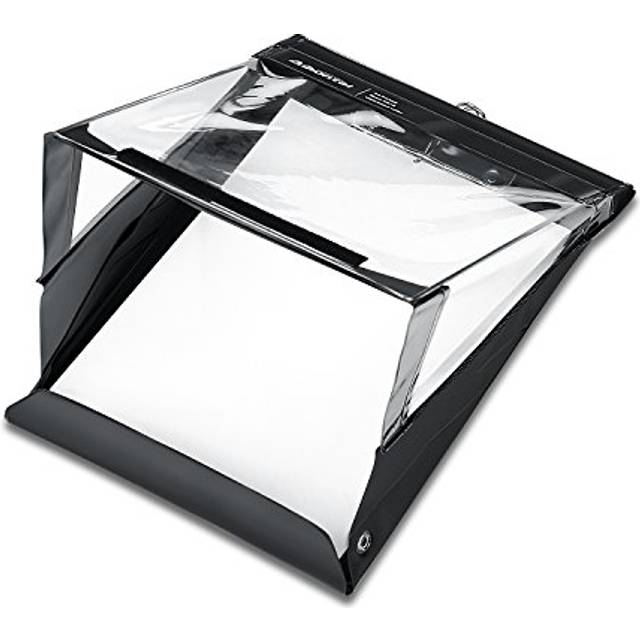 Waterproof Clipboard  Aihontai Professional Clipboard Storage A4 Letter Portrait Size Memo Clipboard - Premium PVC Material for Indoor Outdoor Use(Bla
