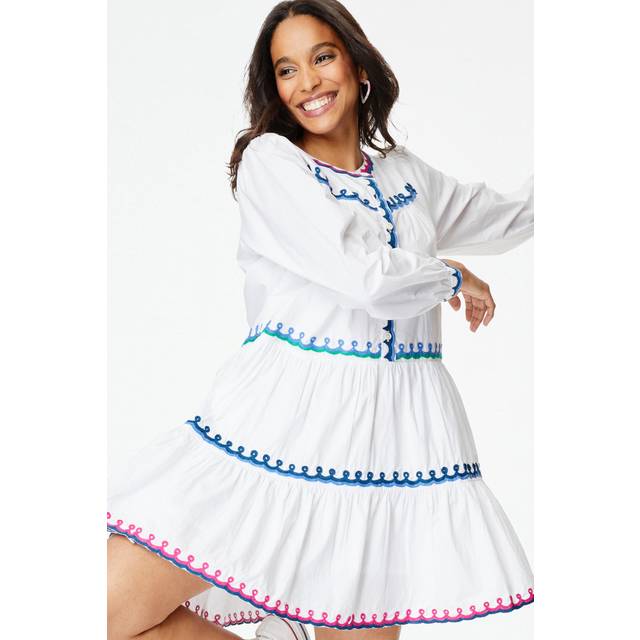 Roller Rabbit Valleta Embroidered Lela Mini Dress