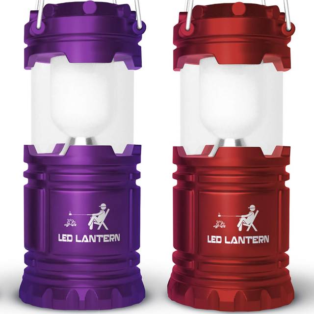 MalloMe Camping Light Portable Camping Lantern Set, Battery Operated