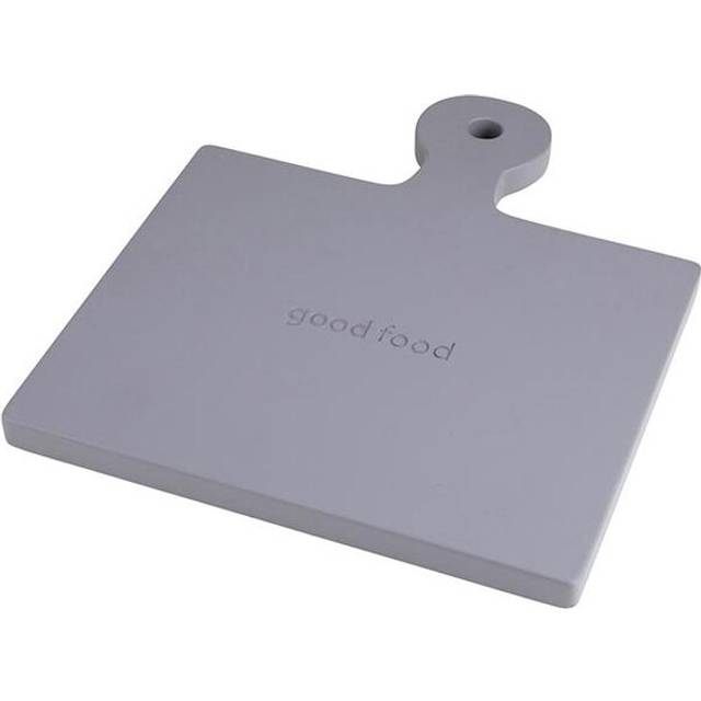 Creative Brands J2490 Cement Cutting Board - Good Food, Dark Grey - Small