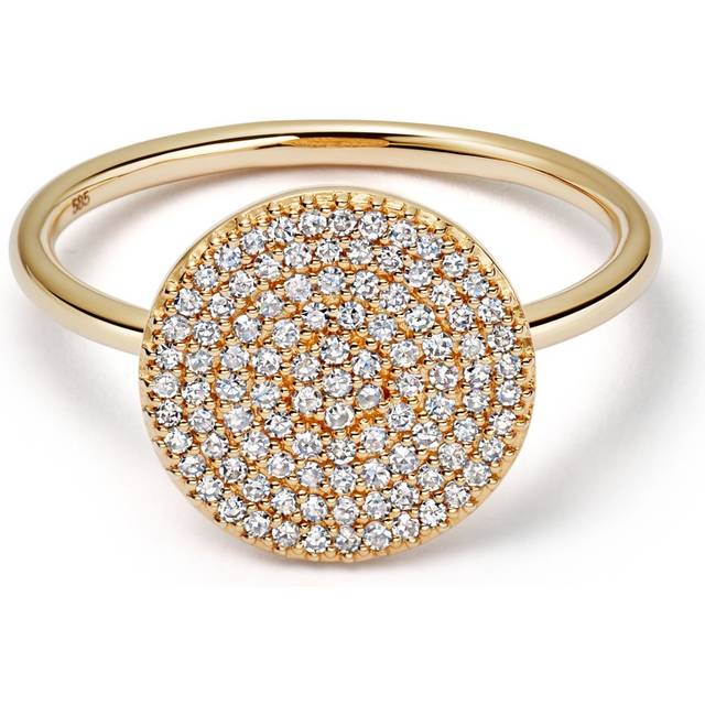 Solid Gold Icon Natural Diamond Ring