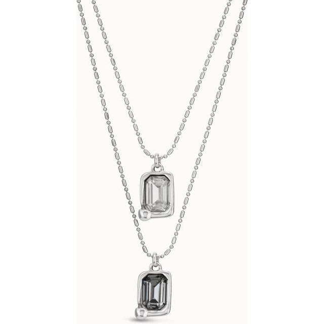 Marvellous Multicolor Metal Faceted Crystal Necklace