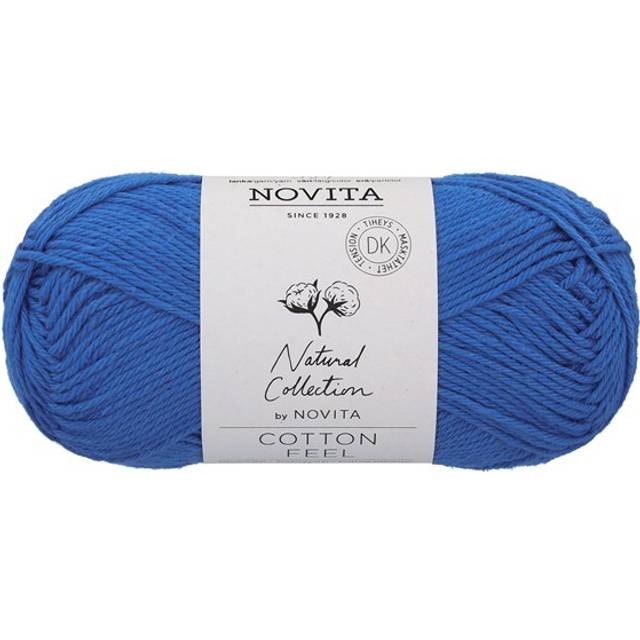 Cotton Feel Bomullsgarn 50 g Novita