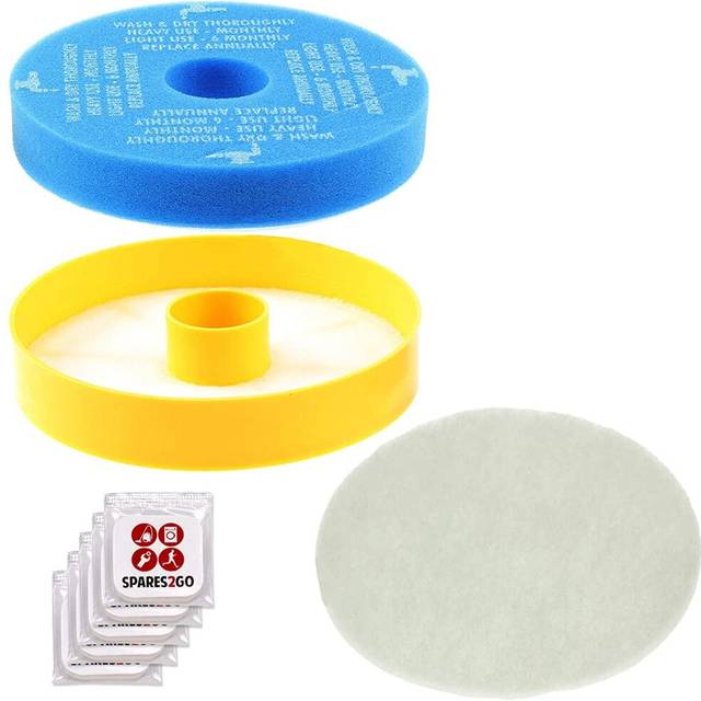Filter kit pre post motor round filters for dyson dc05 dc08 vacuum + fresh