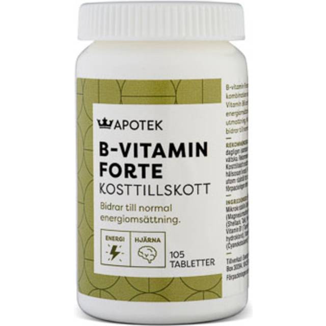 Kronans Apotek B-vitamin Forte Tabletter 105 st