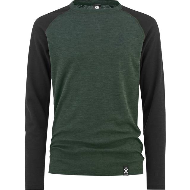 Bula M's Norm Merino Wool Crew Black (M)