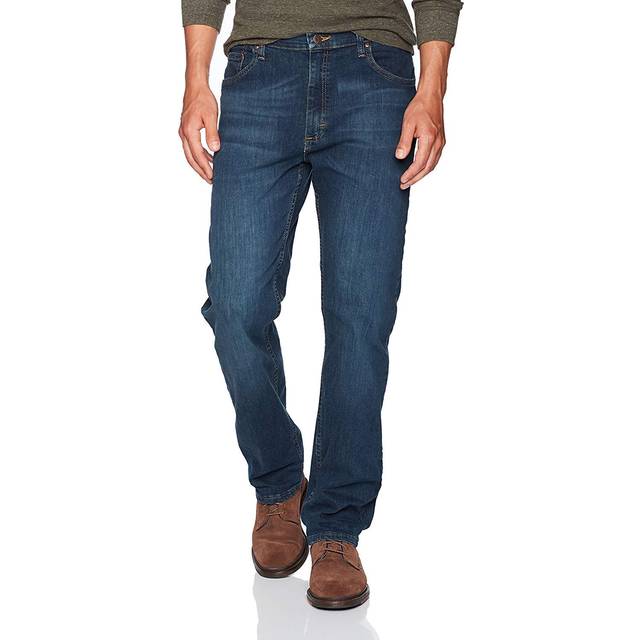 Wrangler Authentics Men's Big & Tall Classic 5-Pocket Regular Fit Jean  Twilight Flex  46W x 34L